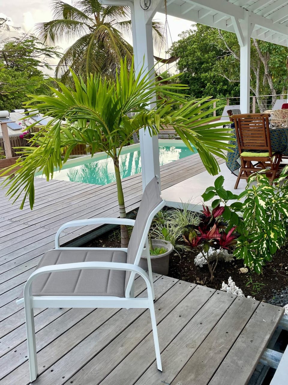 Patio, Garden view