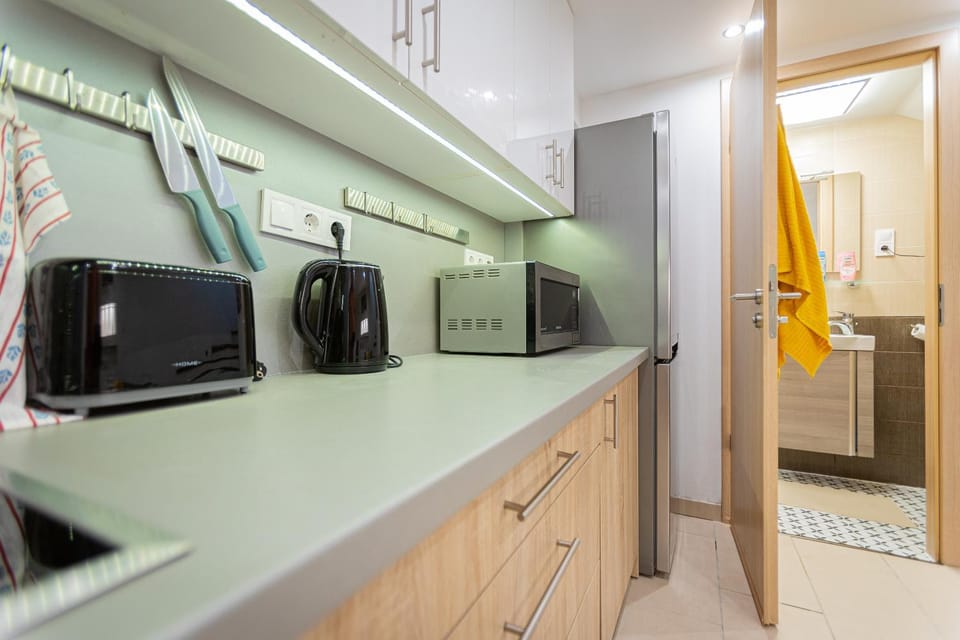 dishwasher, stove, toaster