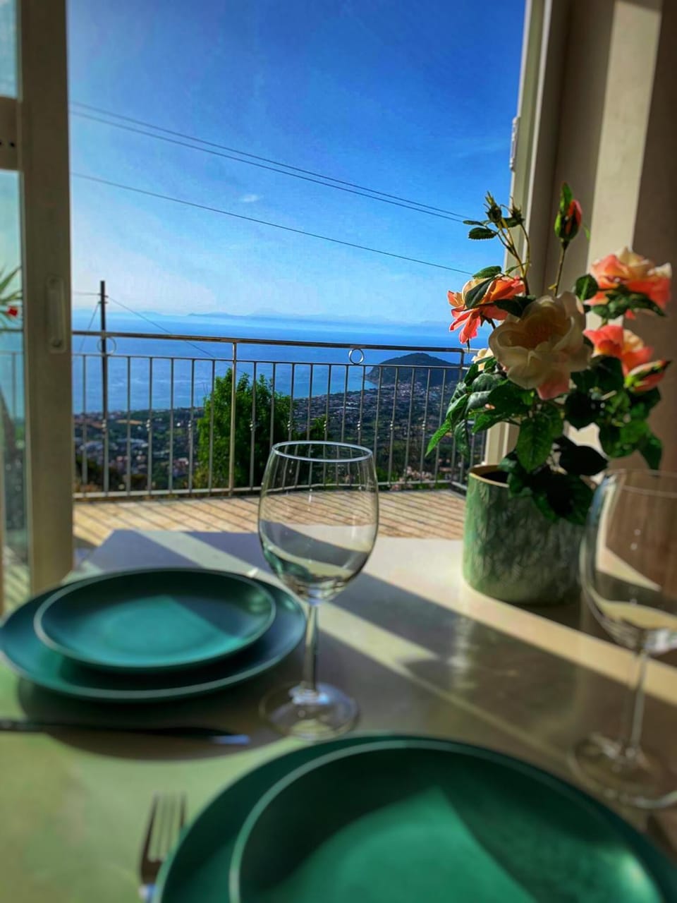 Dining area, Sea view