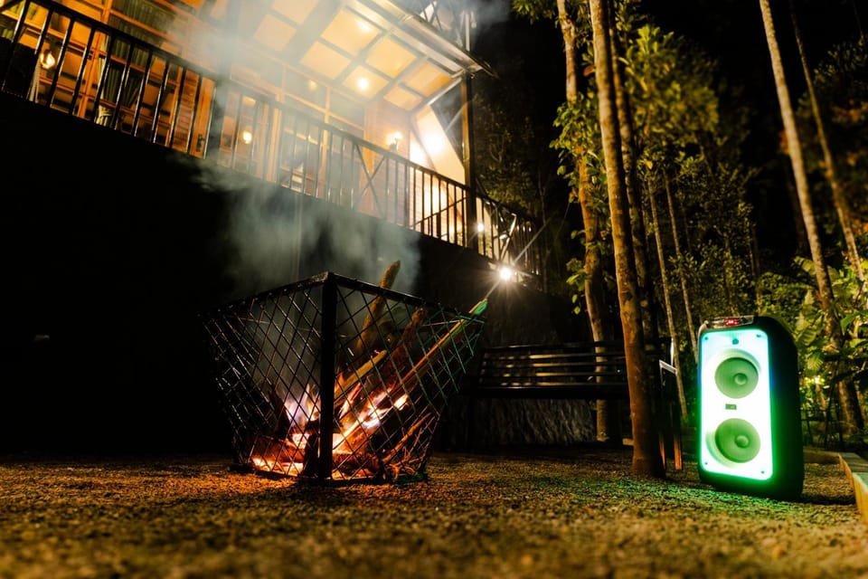 Night, BBQ facilities