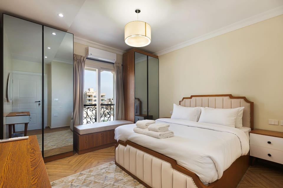 Bed, Photo of the whole room, Bedroom, wardrobe