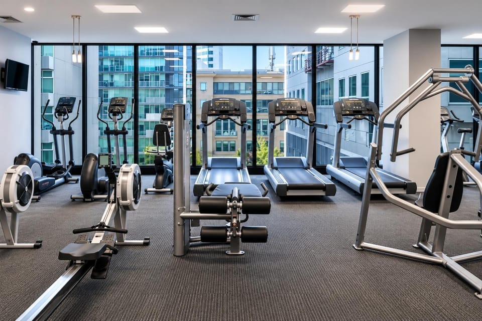Breathtaking Views at Spacious Apartment in Melbourne CBD with Gym Apartment in Melbourne