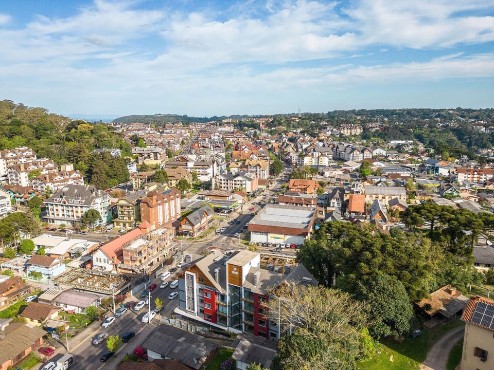 Conforto a 950m da Rua Coberta by Achei Gramado Apartment in Gramado