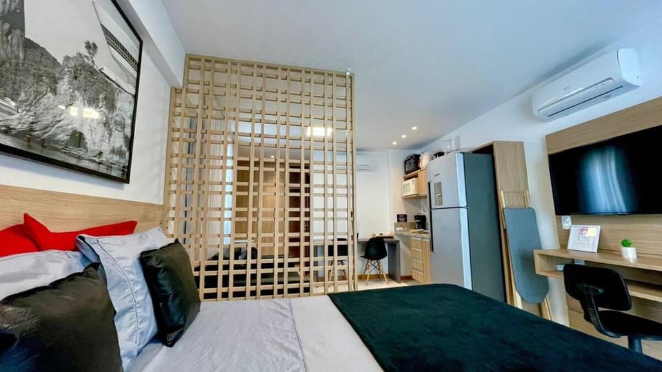 Apart Praia de Icaraí Vista Lateral para o Cristo Apartment in Niterói