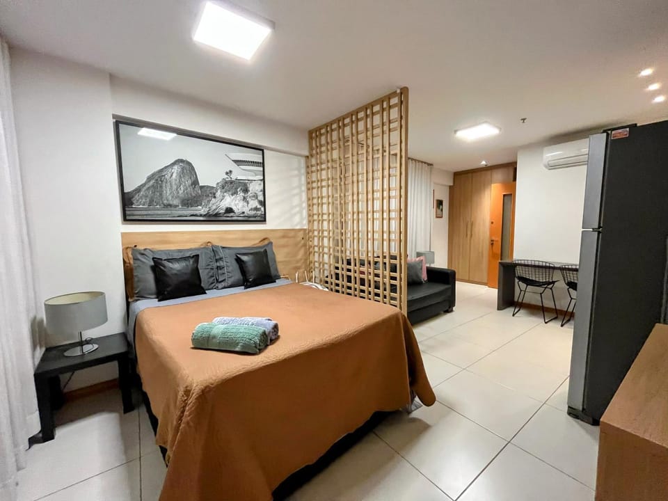 Apart Praia de Icaraí Vista Lateral para o Cristo Apartment in Niterói