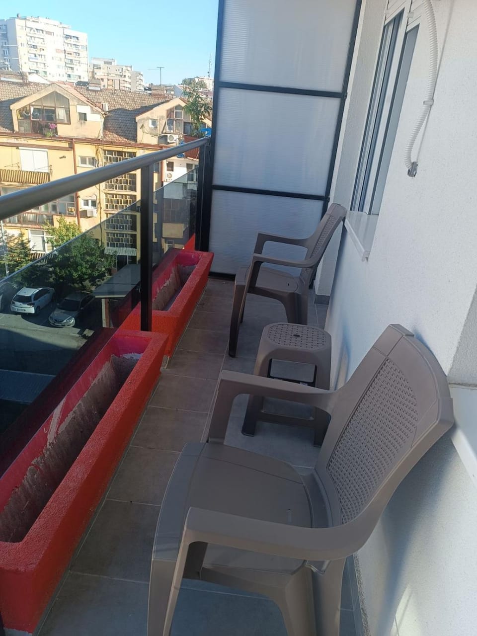 View (from property/room), Balcony/Terrace, Living room, Seating area
