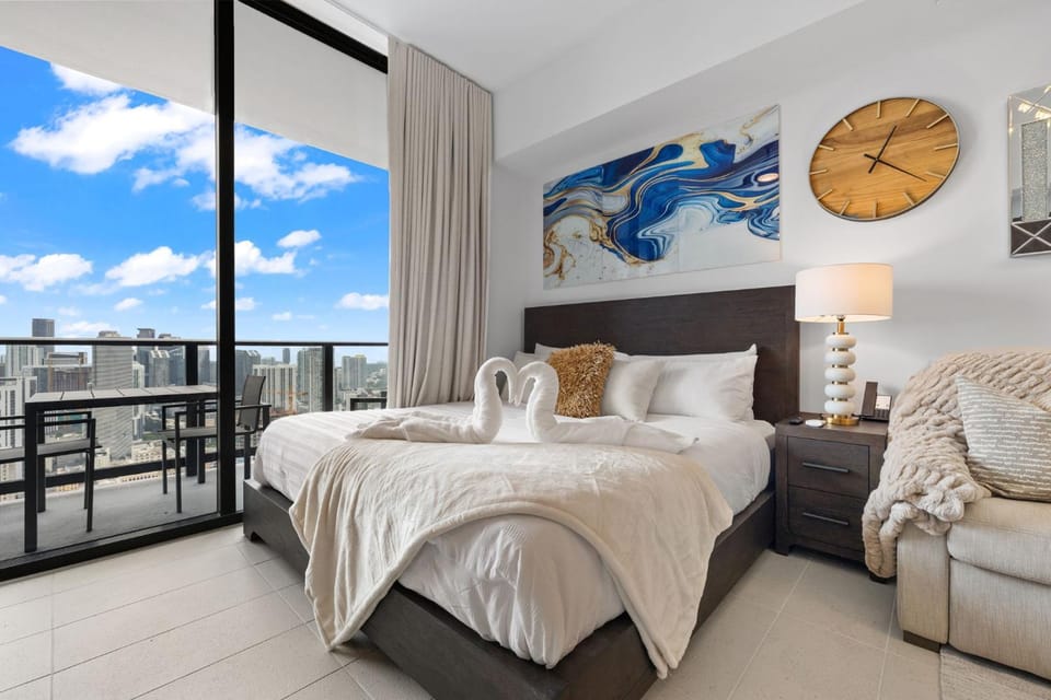 Bed, View (from property/room), Balcony/Terrace, Photo of the whole room