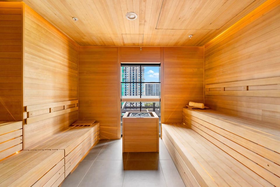 Property building, Sauna
