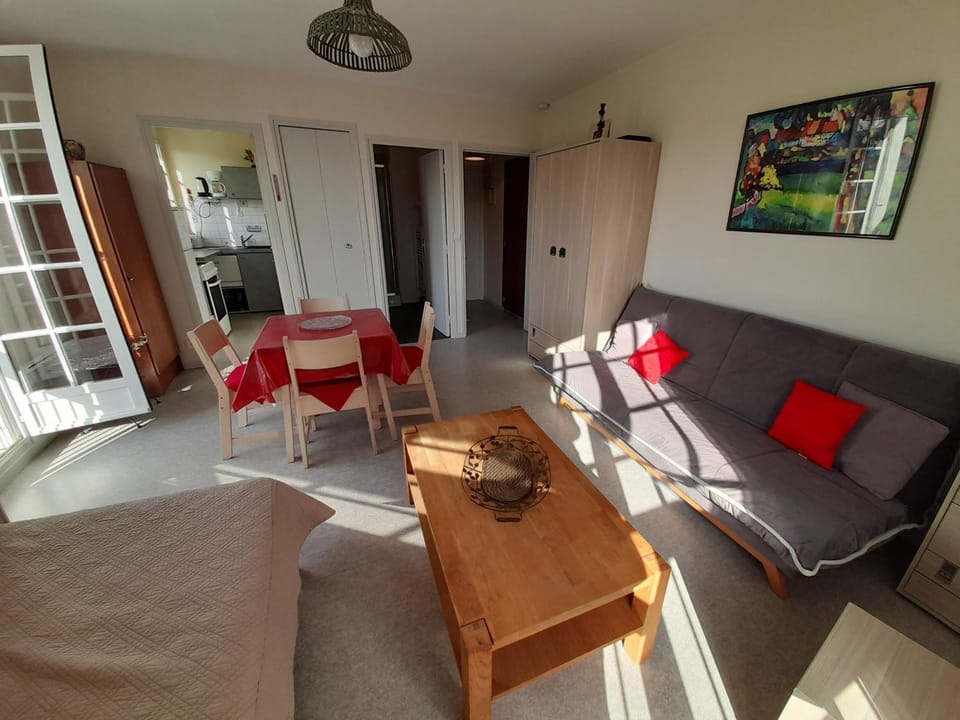 Studio lumineux centre-ville La Roche-Posay avec WI-FI, lave-linge, lave-vaisselle, animaux admis - FR-1-541-131 Apartment in Nouvelle-Aquitaine