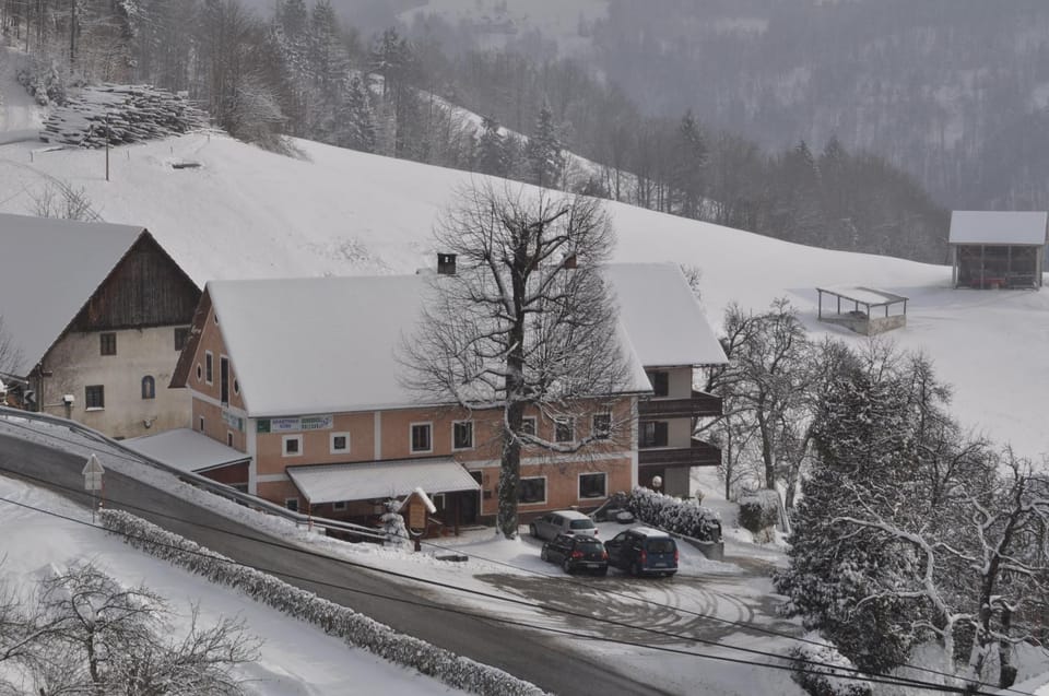 Property building, Natural landscape, Winter, View (from property/room)