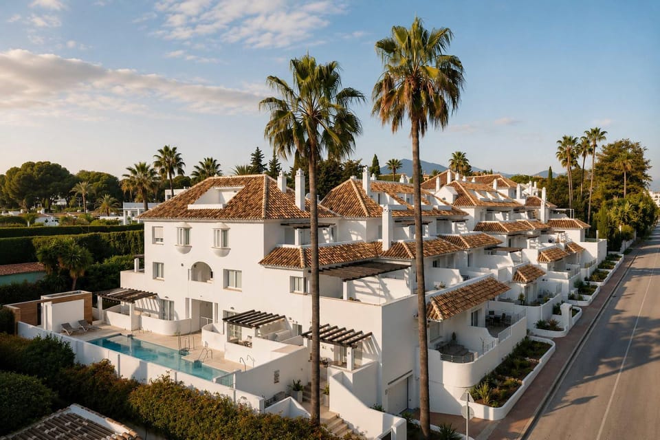 Ivy Pool Nueva Andalucia Bbq Apartment in Marbella