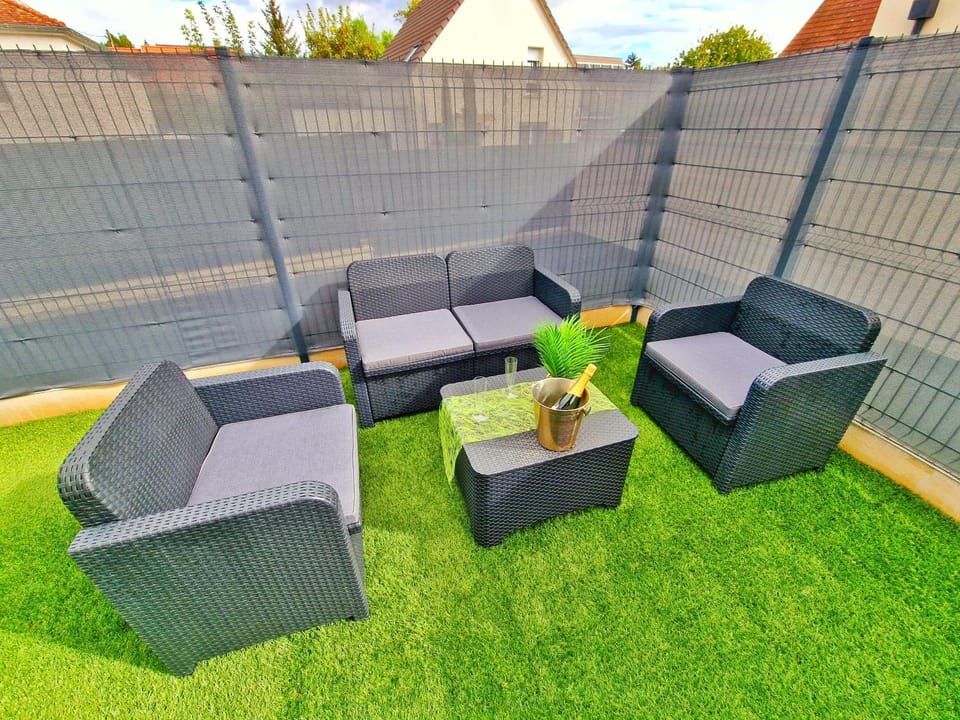 Patio, Garden, Garden view