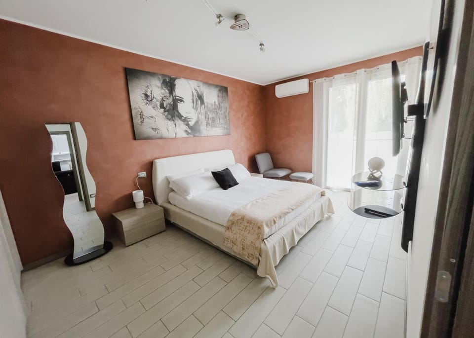 Bed, air conditioner