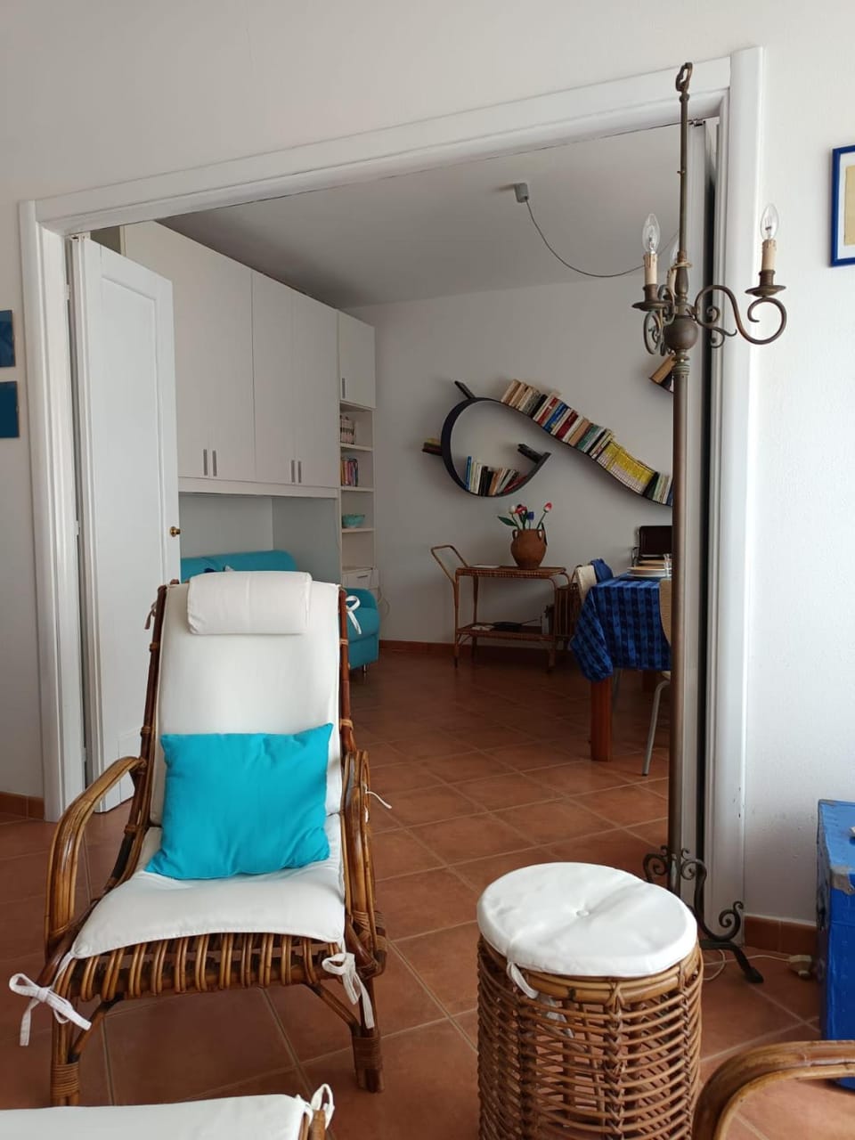 Photo of the whole room, Seating area, Bedroom