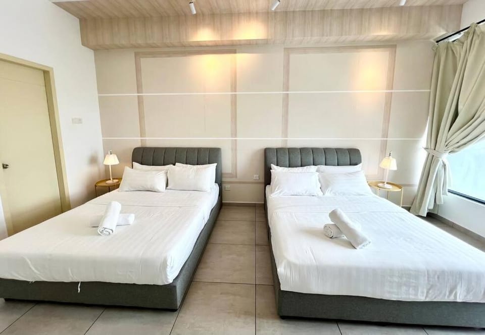 Melaka Atlantis 2BR-8Pax-CityView-Wifi Apartment in Malacca