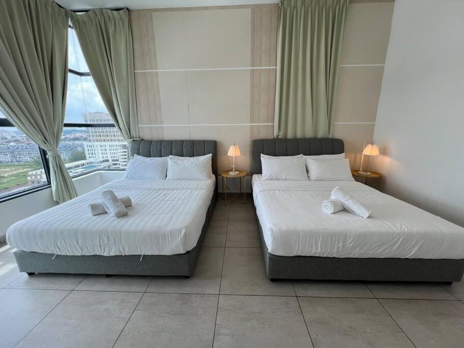 Melaka Atlantis 2BR-8Pax-CityView-Wifi Apartment in Malacca