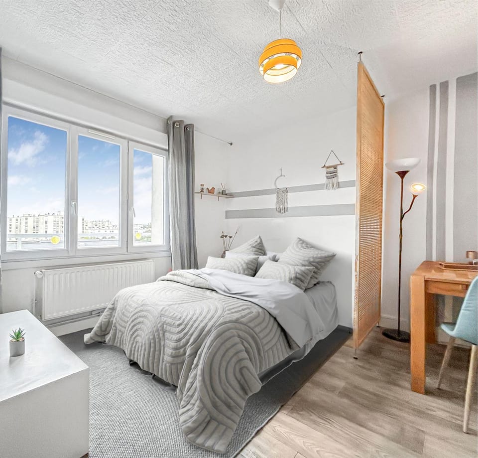 Confort et vue à deux pas du centre Apartment in Reims