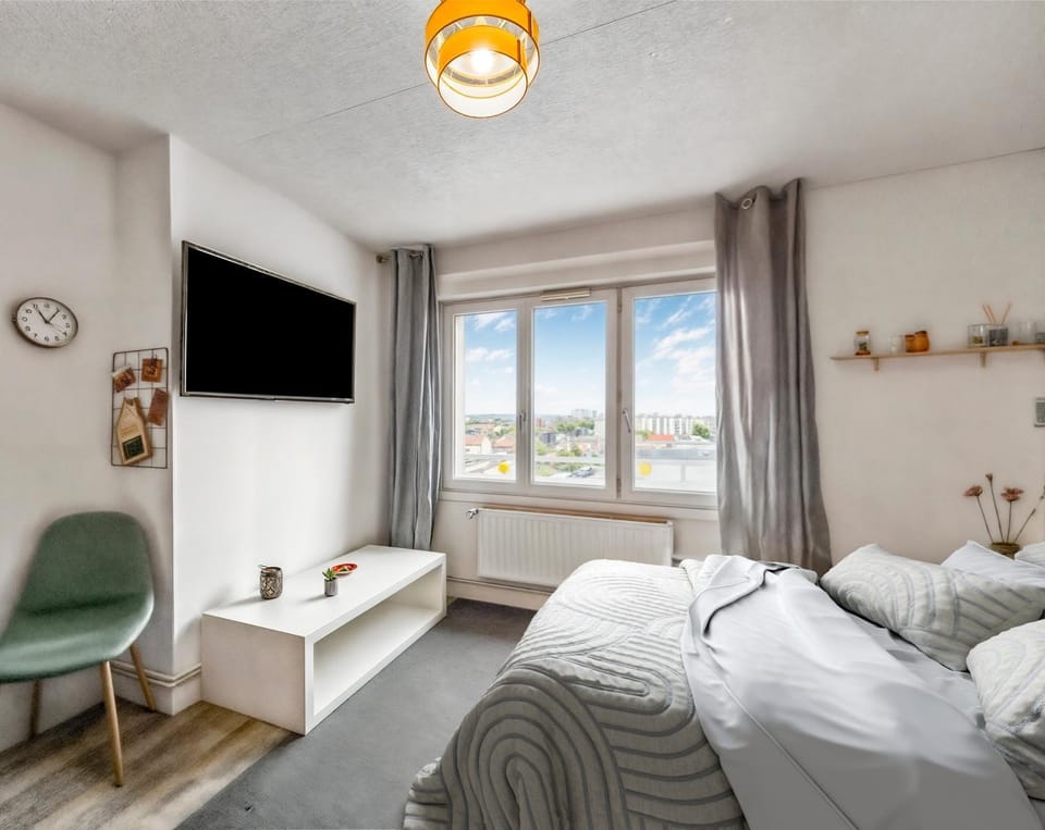 Confort et vue à deux pas du centre Apartment in Reims