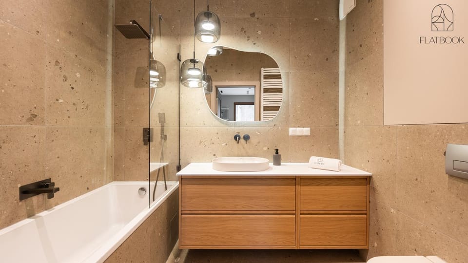 Shower, Bathroom, Bath, towels