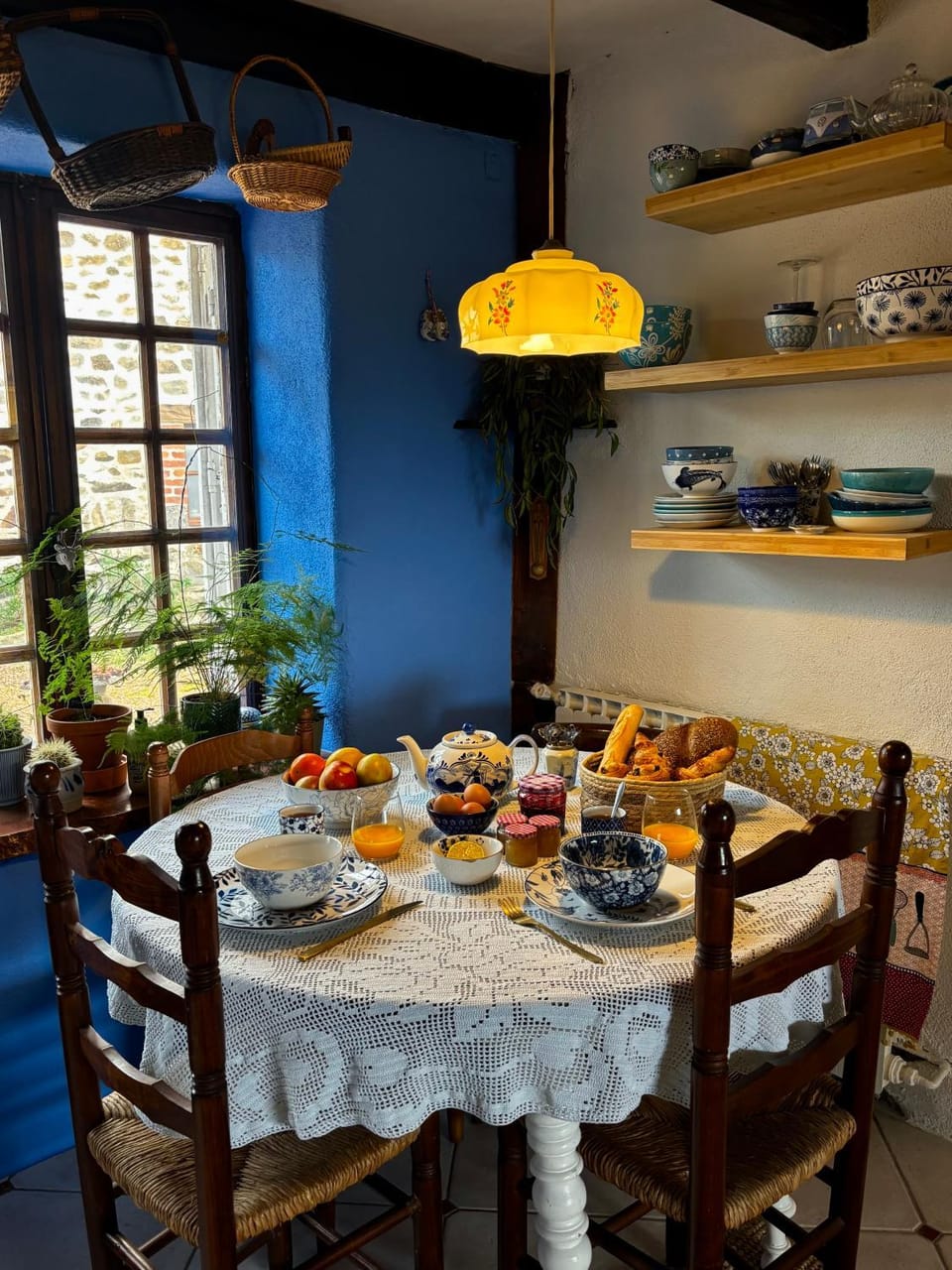 Dining area, Breakfast
