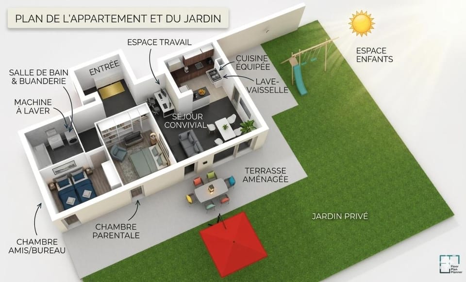 Le Jardin Secret I Jardin Privé I Pet Friendly I Proche Colmar Apartment in Colmar
