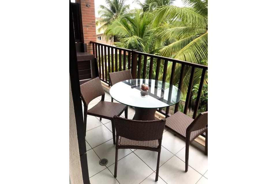 Beautiful apartment, condominium in front of the sea beach Living Apartment in State of Ceará