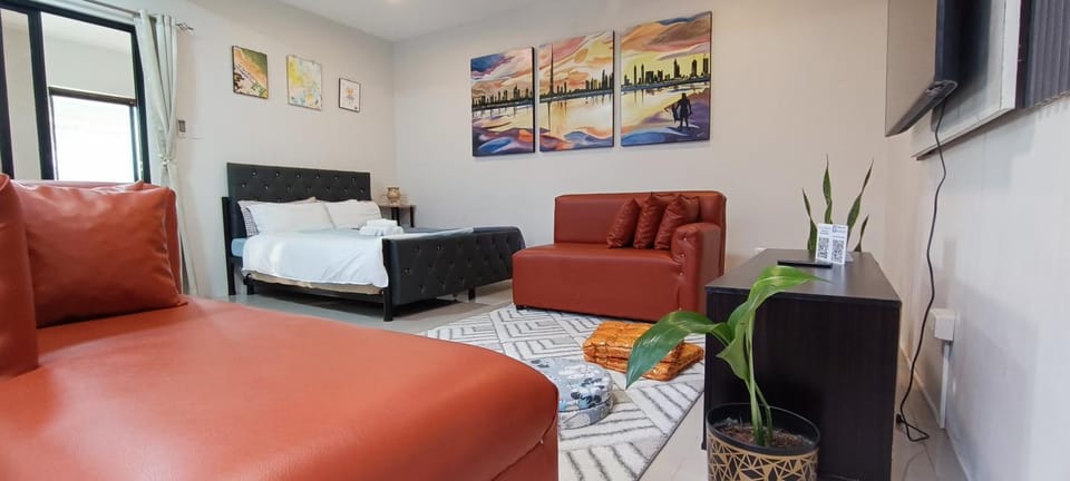 Living room, Bedroom