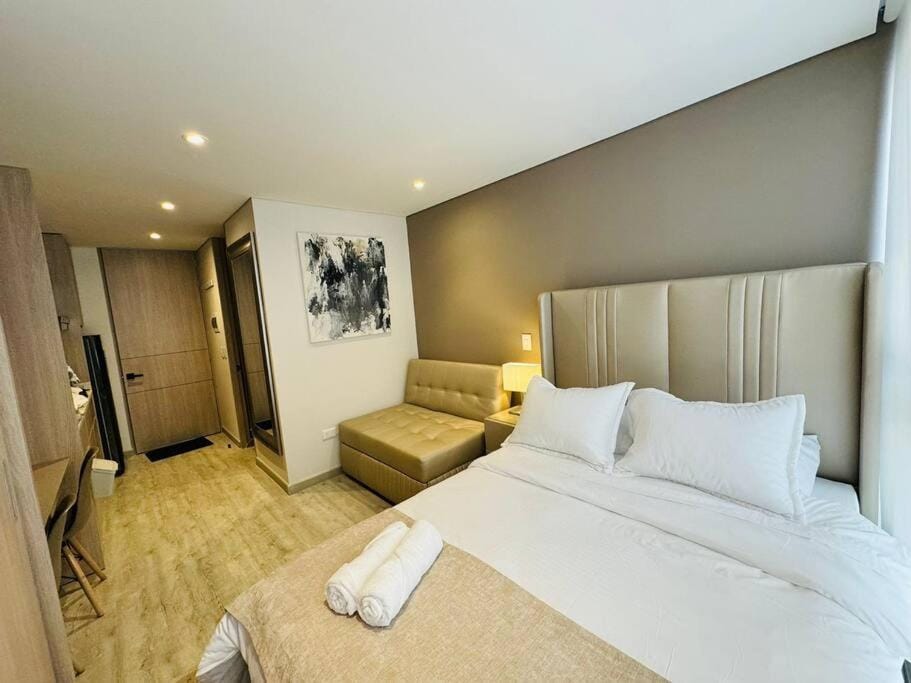 Nuevo Loft cerca a la Embajada Americana, Corferias y Agora Apartment in Bogota
