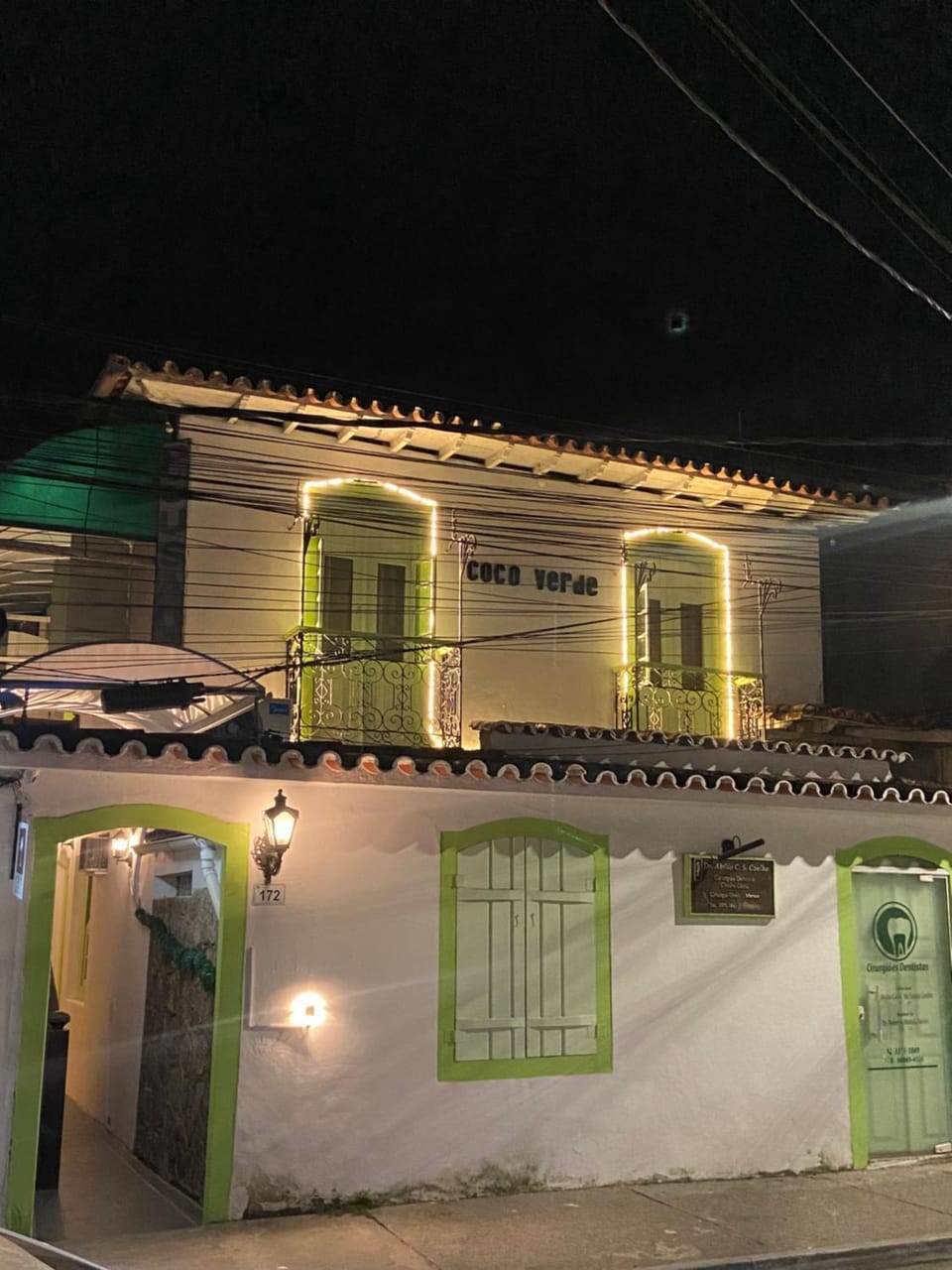 Property building, Night