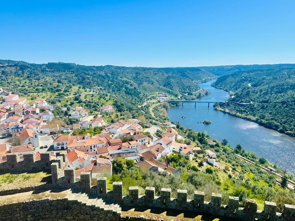 Nearby landmark, Natural landscape, City view, River view