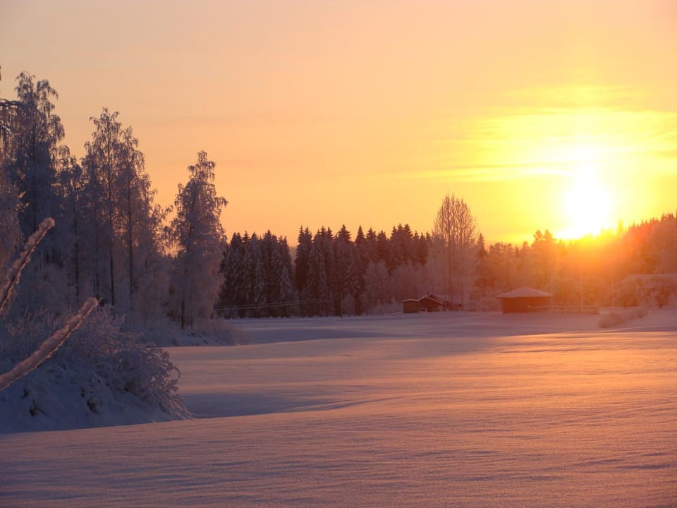 Natural landscape, Sunset