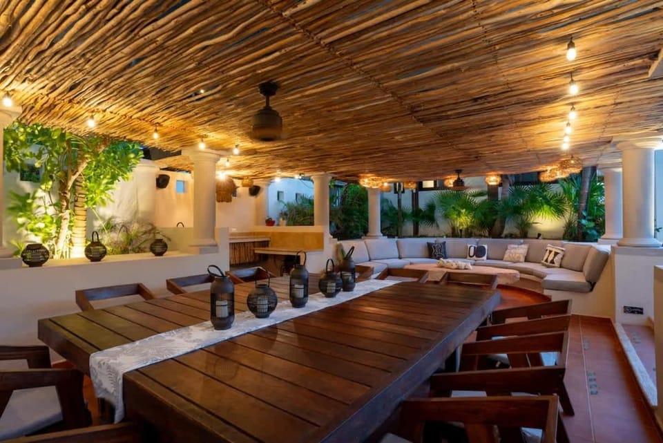 6BR Exclusive Beachfront Villa w/ Pool in Tulum Villa in State of Quintana Roo