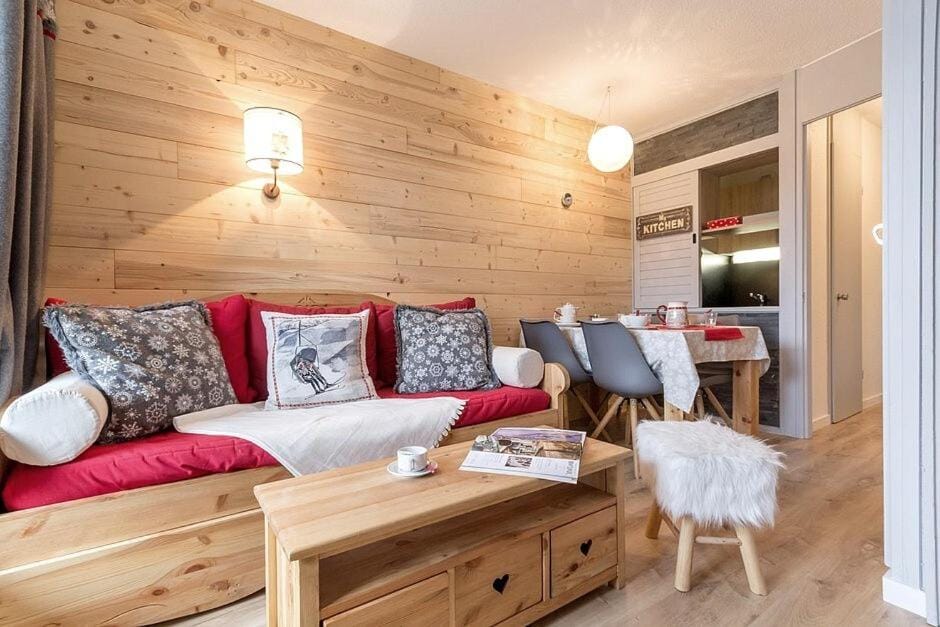 Résidence Soldanelles A - Deux pièces 4 pers clois 28 m² balcon SUD OUEST MAE-1264 Apartment in Les Allues