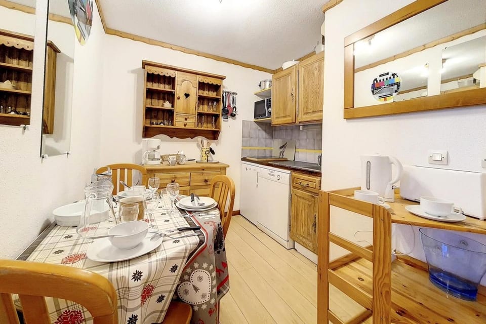 Résidence Balcons D'olympie - Appartement confortable avec cabine · Proche des pistes · Balcon MAE-1514 Cabin in Les Allues