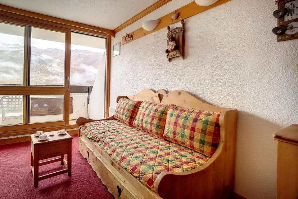 Résidence Cote Brune - Studio duplex lumineux · Départ et retour ski aux pieds · Balcon MAE-1704 Apartment in Les Allues