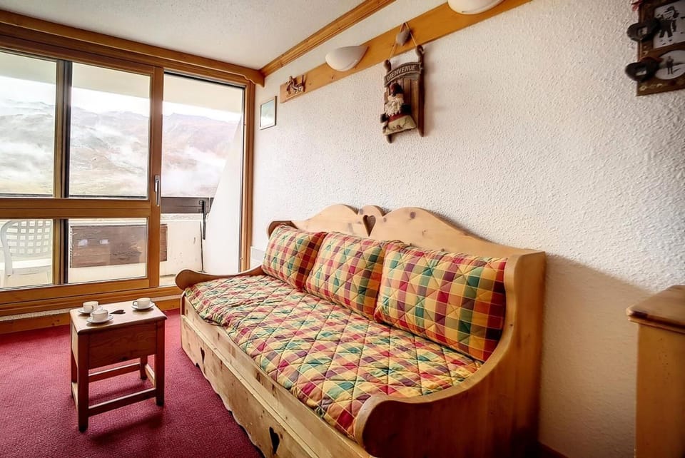 Résidence Cote Brune - Studio duplex lumineux · Départ et retour ski aux pieds · Balcon MAE-1704 Apartment in Les Allues