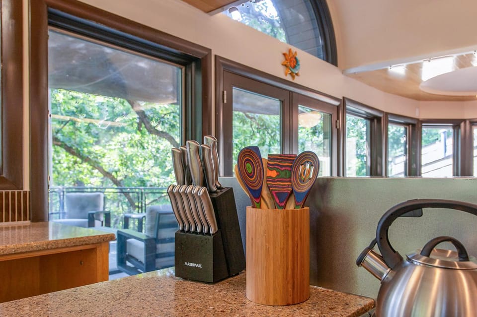 Day, Garden, View (from property/room), Kitchen or kitchenette, Garden view, furniture