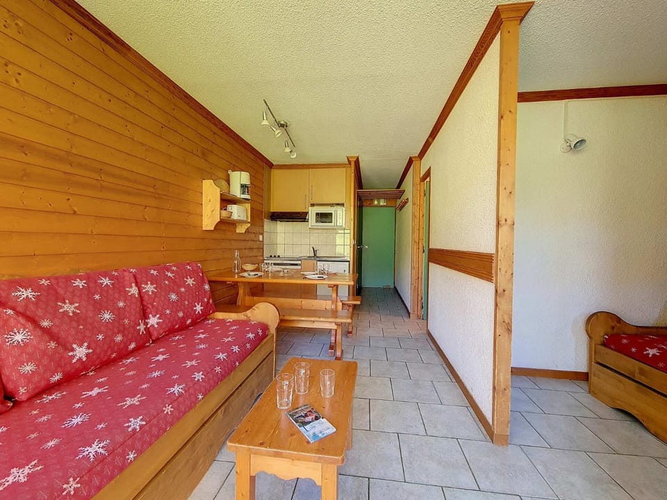 Résidence Villaret - Appartement lumineux · Départ et retour skis aux pieds · Terrasse de plain pied MAE-2454 Apartment in Les Allues