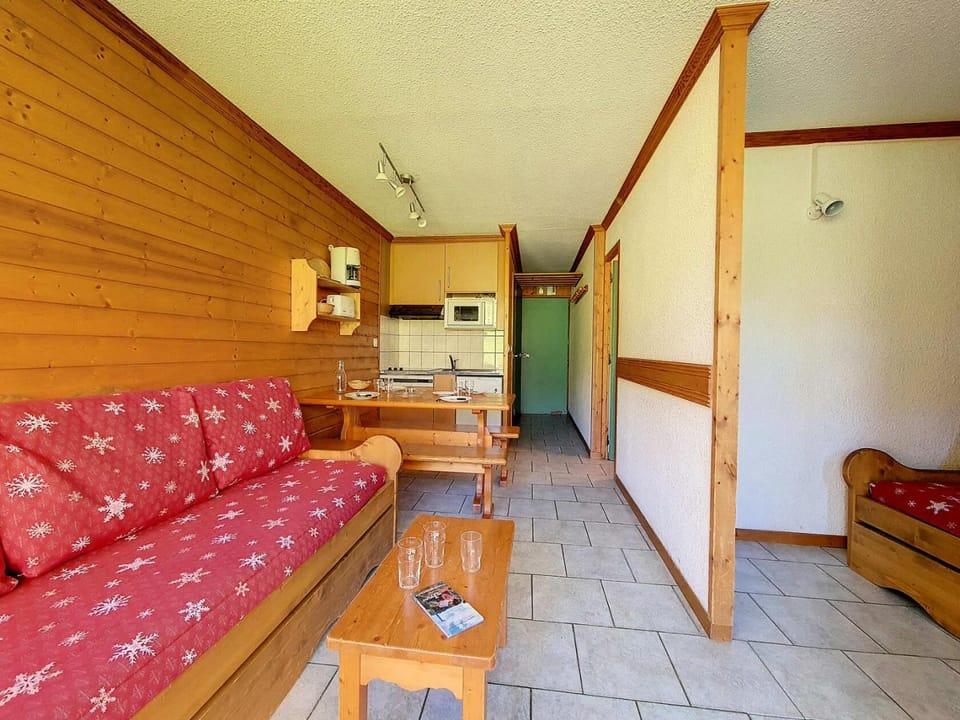 Résidence Villaret - Appartement lumineux · Départ et retour skis aux pieds · Terrasse de plain pied MAE-2454 Apartment in Les Allues