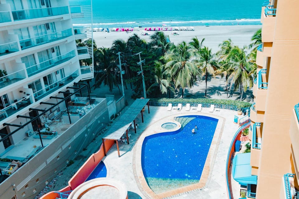Natural landscape, View (from property/room), Balcony/Terrace, Beach, Sea view, Swimming pool, Swimming pool