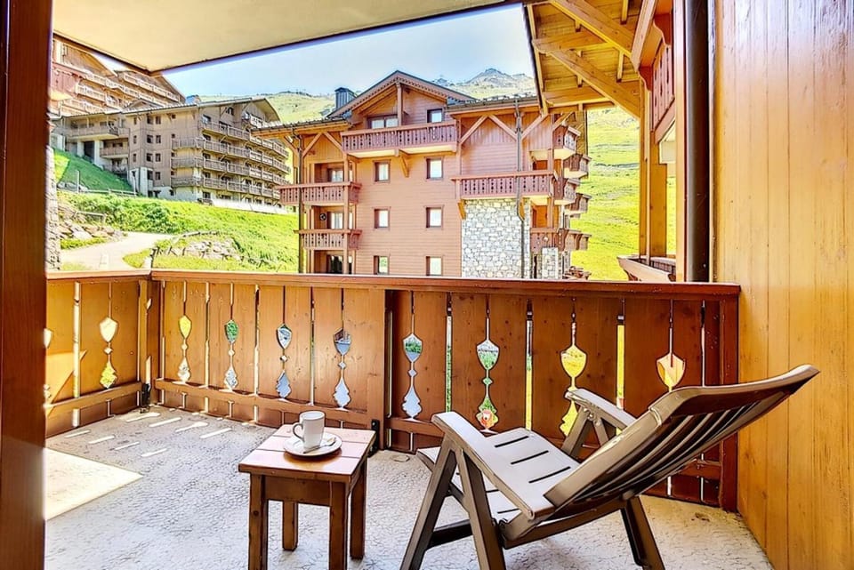 Résidence Alpages De Reberty - Appartement spacieux et lumineux · Proche des pistes · Balcon · Piscine · Parking couvert MAE-7011 Apartment in Les Allues
