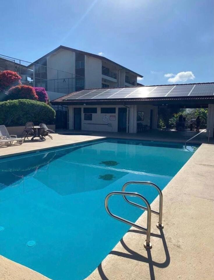 Day, Garden, Seating area, Swimming pool, sunbed