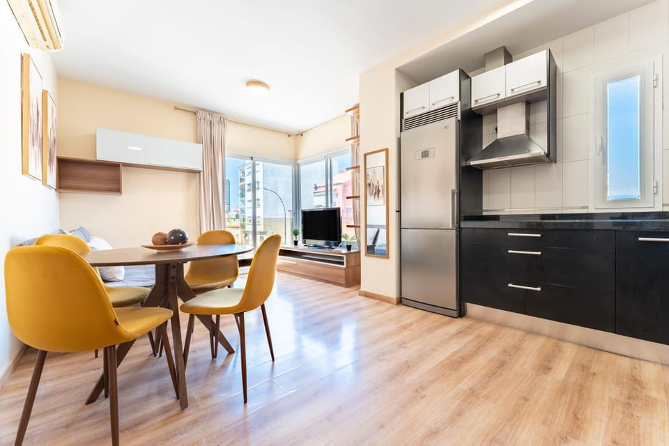 Living room, air conditioner