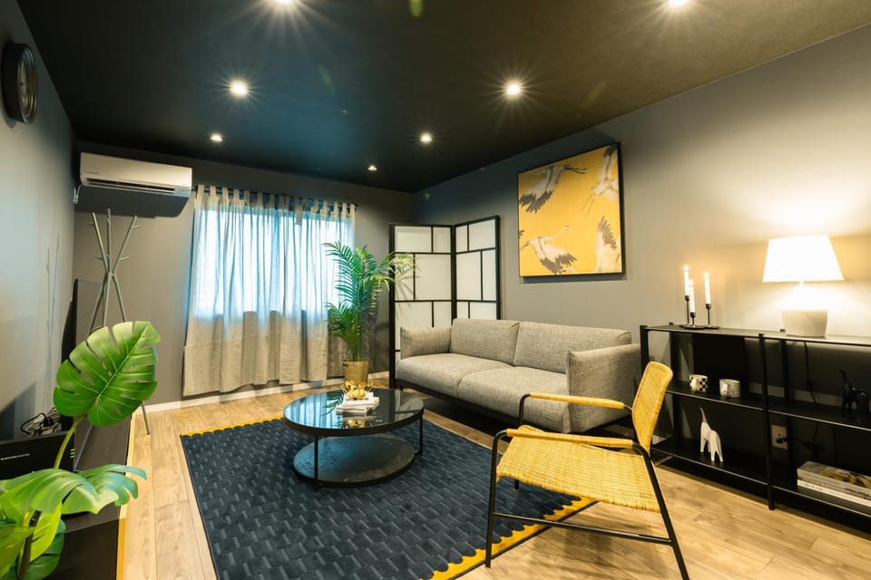 Living room, air conditioner