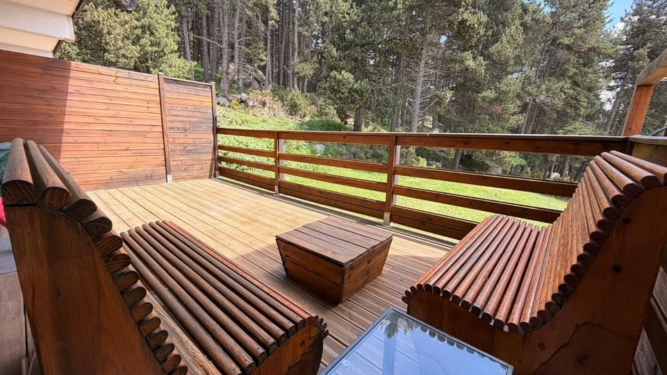 Appartement lumineux, terrasse, lisière de forêt Apartment in Bolquère