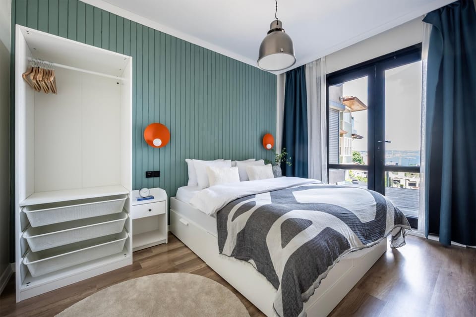 Bed, Bedroom, wardrobe