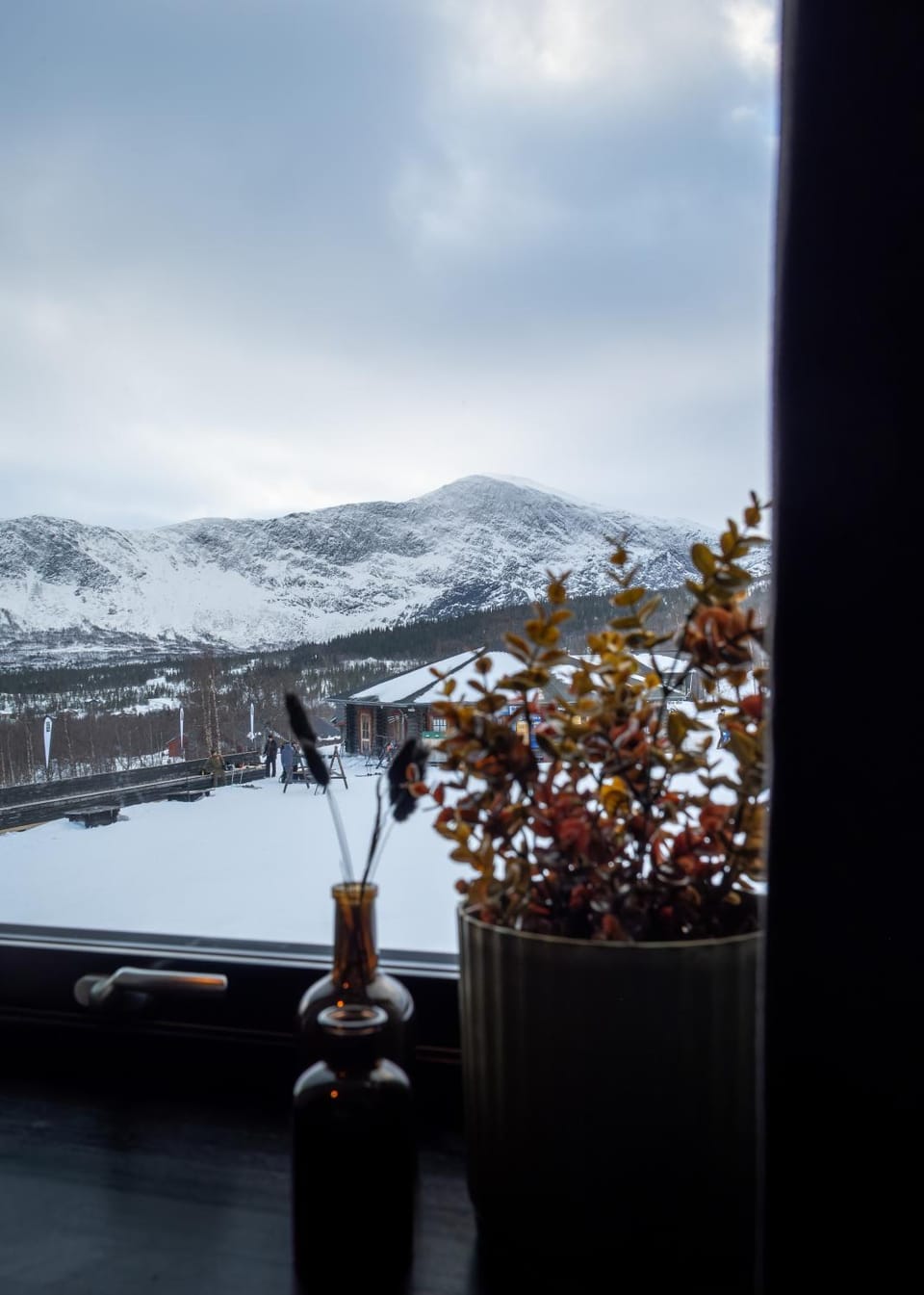Day, Natural landscape, Winter, View (from property/room), Mountain view