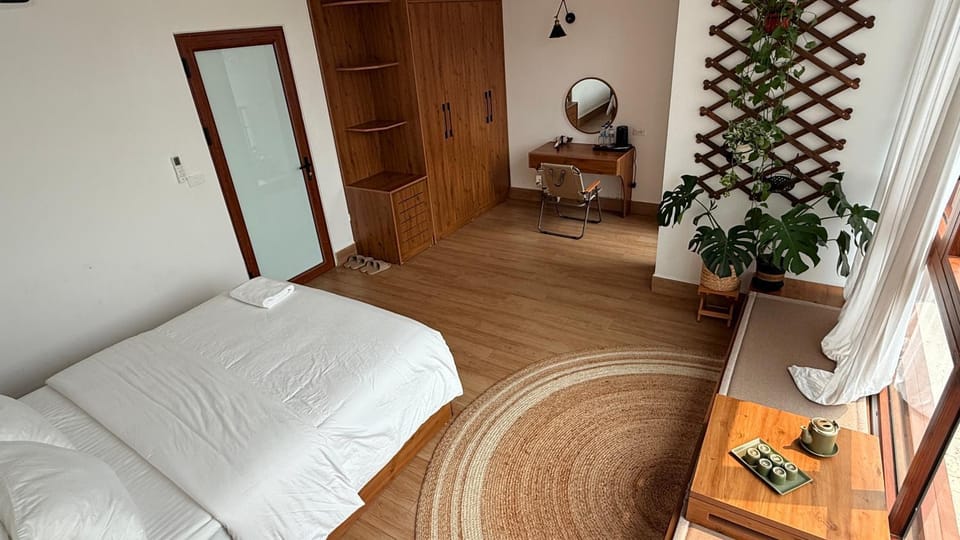 Bed, Coffee/tea facilities, Living room, Photo of the whole room, wardrobe
