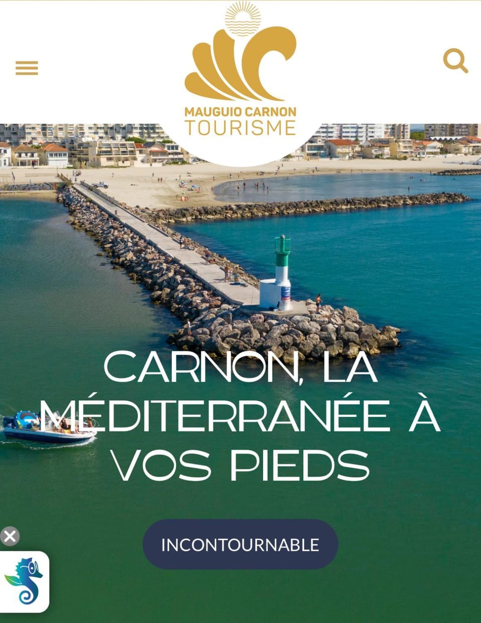 T3 vue port 200m de la plage 2 chambres avec garage Apartment in Mauguio