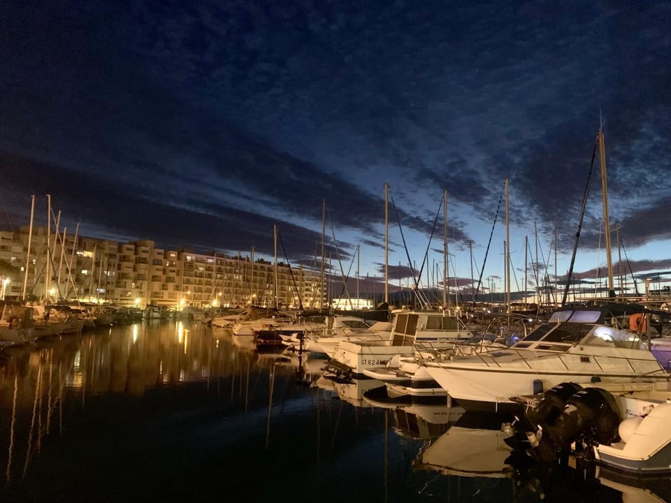 T3 vue port 200m de la plage 2 chambres avec garage Apartment in Mauguio